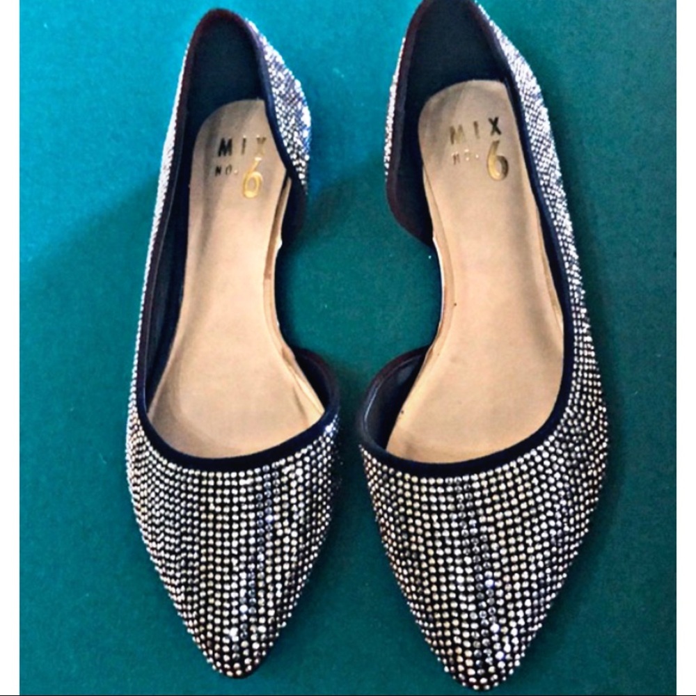 Brand New Rhinestone Flats - Picture 3 of 7